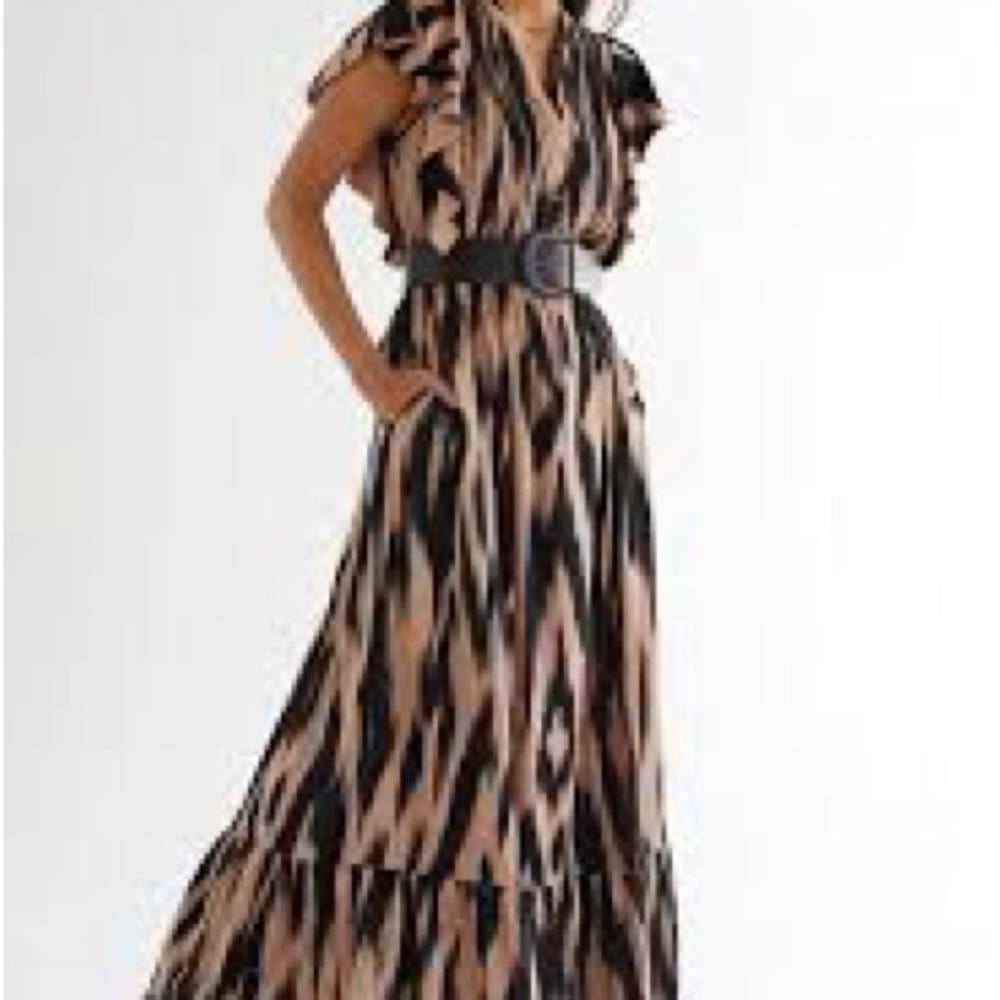 Anthropologie Maeve Cassandra Maxi Dress Medium Petite NWT